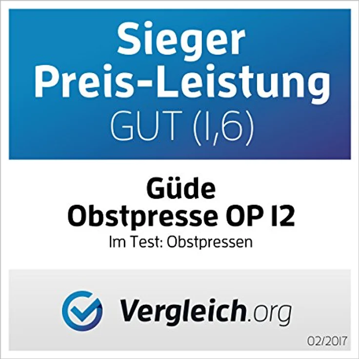 Güde Obstpresse u. Beerenpresse OP 12 – Bild 6