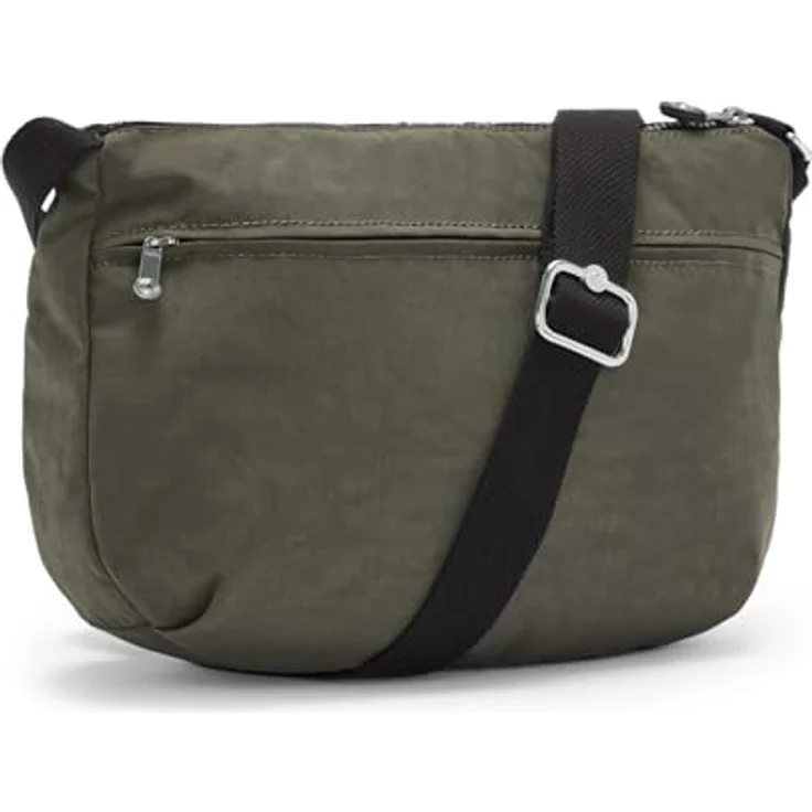 KIPLING Basic Eyes Wide Open Izellah Umhängetasche, Grün, 1 Zipperfach und 2 Einschubfächer, verstellbarer Schulterriemen – Bild 3