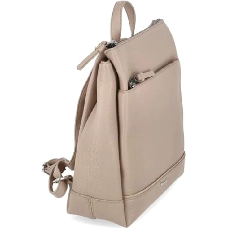 Tamaris TAS Kennia City Rucksack, 28 cm, braun, 100% Polyurethan, Maße: 25 cm x 16 cm x 28 cm – Bild 4
