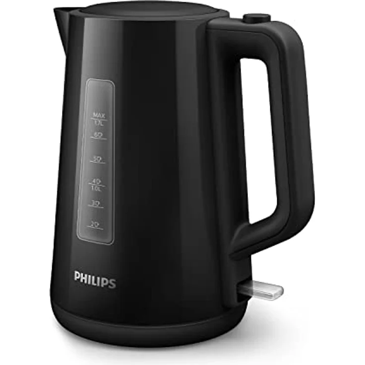 Philips HD9318-20 Wasserkocher Serie 3000, 1,7l, Federdeckel, LED-Anzeige, schwarz – Bild 2