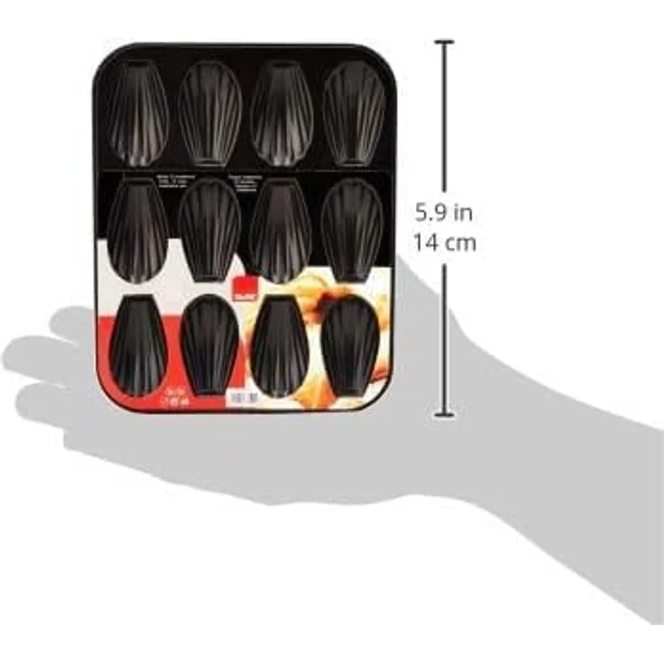 Ibili 820502 ? Backform Muffins 12 Eiswürfel Moka Schwarz - 25,9 x 20,9 x 1,4 cm – Bild 8