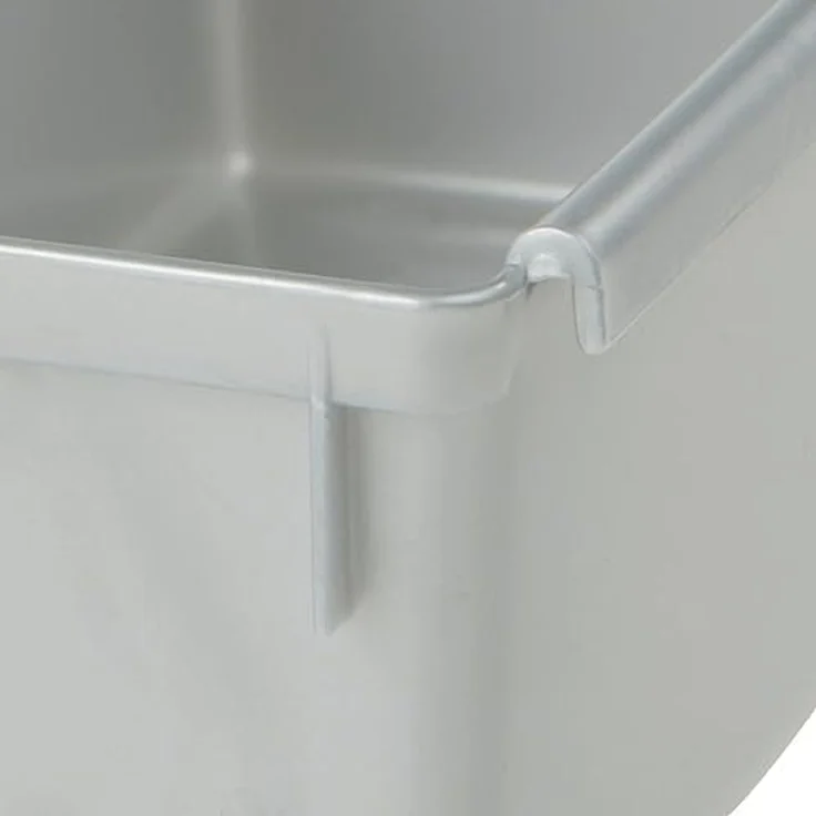 keeeper Ordnungssystem, Polypropylen, 15 x 8 x 5 cm, Pepe, Silber – Bild 5