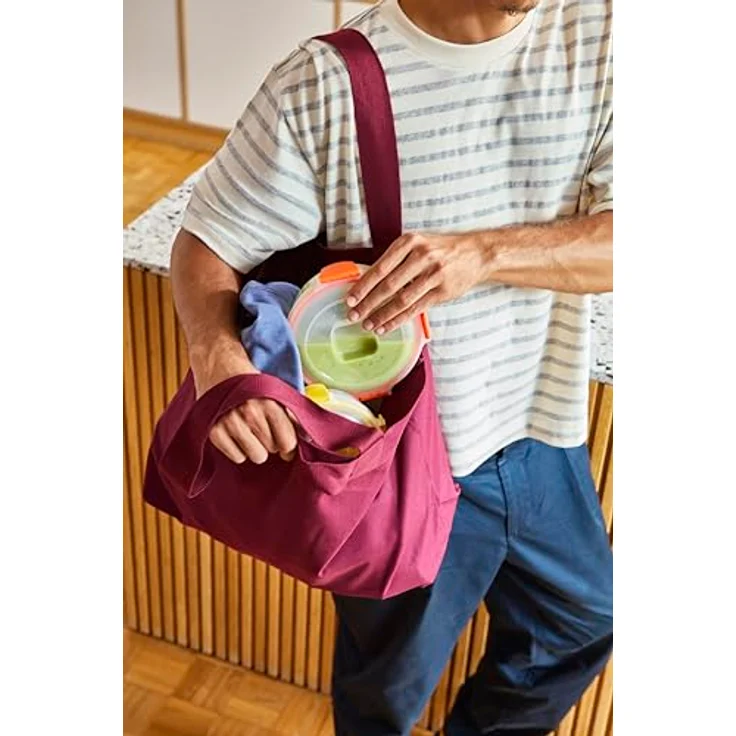 Joseph Joseph Nest Lock, 4-teiliges Frischhaltedosen-Set rund, luftdicht und stapelbar, mehrfarbig, BPA-frei – Bild 8