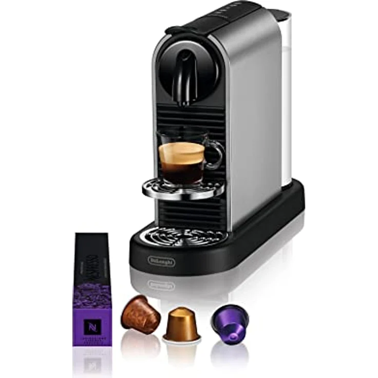 De'Longhi Nespresso Citiz Platinum EN220.T Kaffeekapselmaschine – Bild 2