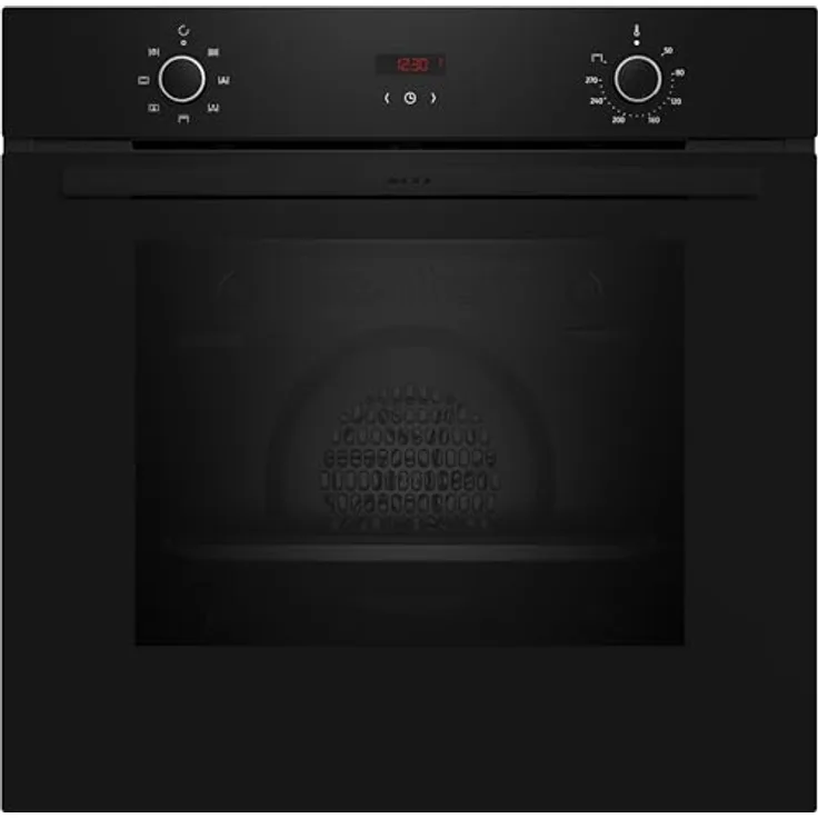 Neff N 30 Backofen, 60 x 60 cm, Schwarz mit einzigartigem CircoTherm Heißluftsystem