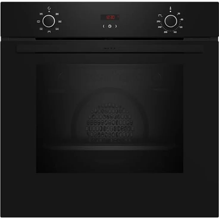 Neff N 30 Backofen, 60 x 60 cm, Schwarz mit einzigartigem CircoTherm Heißluftsystem – Bild 1