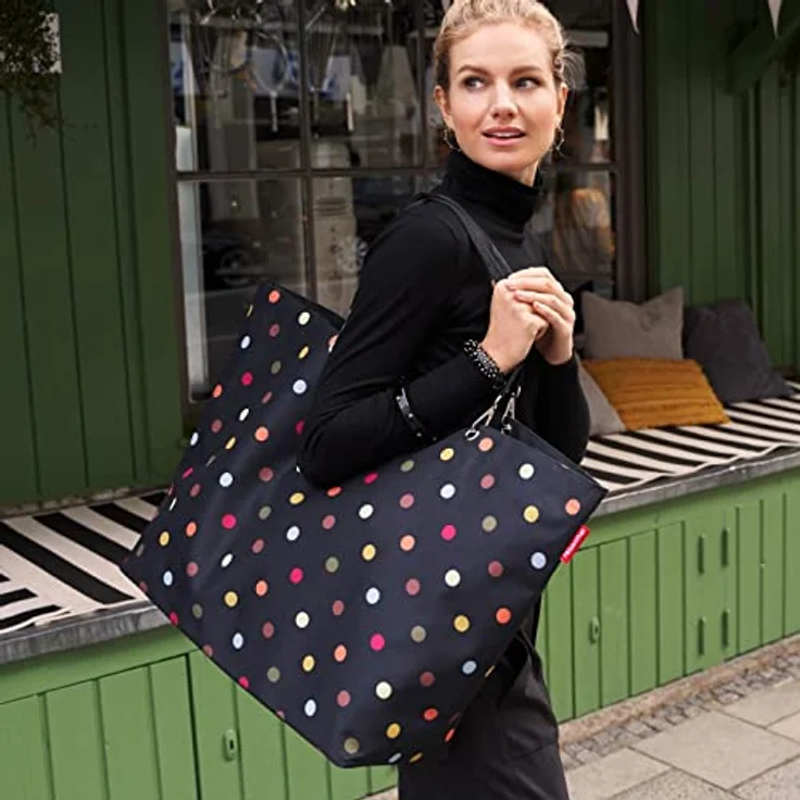 reisenthel Shopper XL, Einkaufshilfe in Schwarz – Bild 6