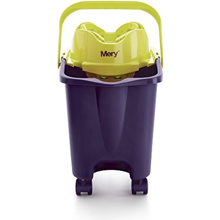 Mery M111618 - Mopeimer mit Rädern und automatische Abtropffläche - Sortierte Farbe (rot, blau und lila) – Bild 6