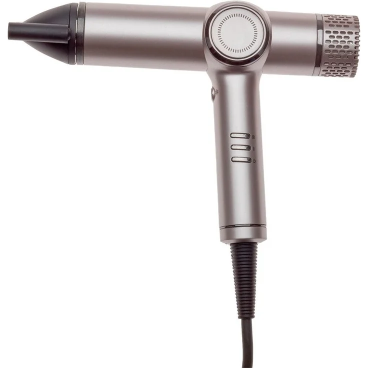 EFALOCK Professional Ionic-Haartrockner Efalock LUMYNA High-Speed Hairdryer, Digitaler Brushless-Motor, Ionentechnologie, leicht, 1200 W, schwarz