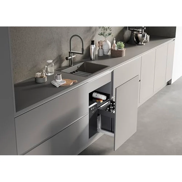 BLANCO CHOICE Icona | Multifunktionale Küchenarmatur in Edelstahl satin gold | Gekühltes & sprudelndes Wasser, kochend heiß | Inkl. App zur Individualisierung – Bild 4