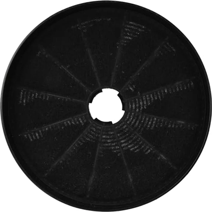 Vhbw Aktivkohlefilter 4x Set, kompatibel mit Klarstein Alina/Alina 90/Aurica, Durchmesser 17,5 cm, schwarz – Bild 3