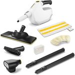 Kärcher Dampfreiniger SC 1 Multi & Up Textile Edition, Hygienische Reinigung, 30 s Aufheizzeit, 30 m² Flächenleistung, 0,2 l Tank, 1,6 kg Gewicht, Dampfglätter - Blau