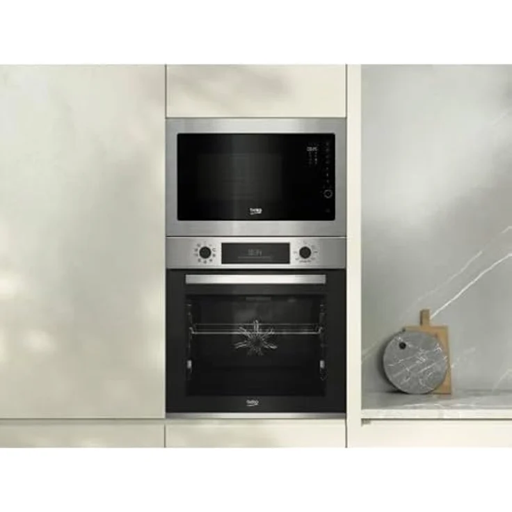 Beko Einbaubackofen BBIM12300XCE, 72l 60cm edelstahl, Elektroherd mit A+ Energieeffizienzklasse – Bild 2