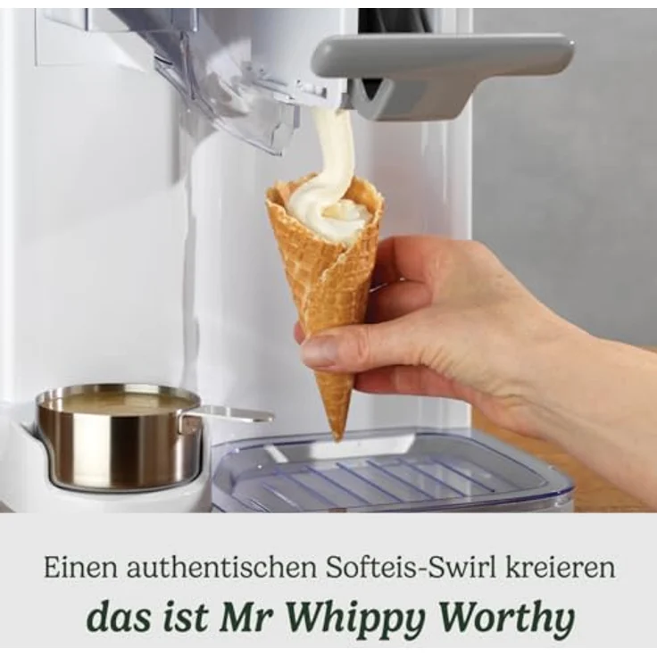 Cuisinart ICE48U Eismaschine, 1,42 l Softeis, Gelato, Sorbet, gefrorener Joghurt, Topping-Spender, 6 Portionen, fertig in 20 Minuten, einfach zu bedienen und zu reinigen – Bild 5