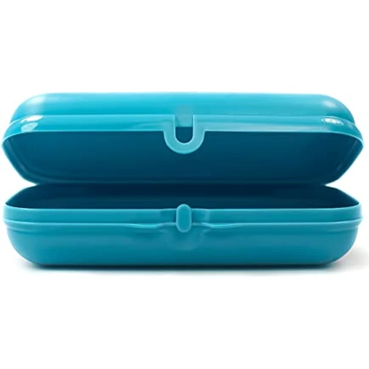 TUPPERWARE To Go Maxi-Twin dunkeltürkis Brotdose Behälter Dose Lunchbox Maxitwin - Preisvergleich – Bild 4