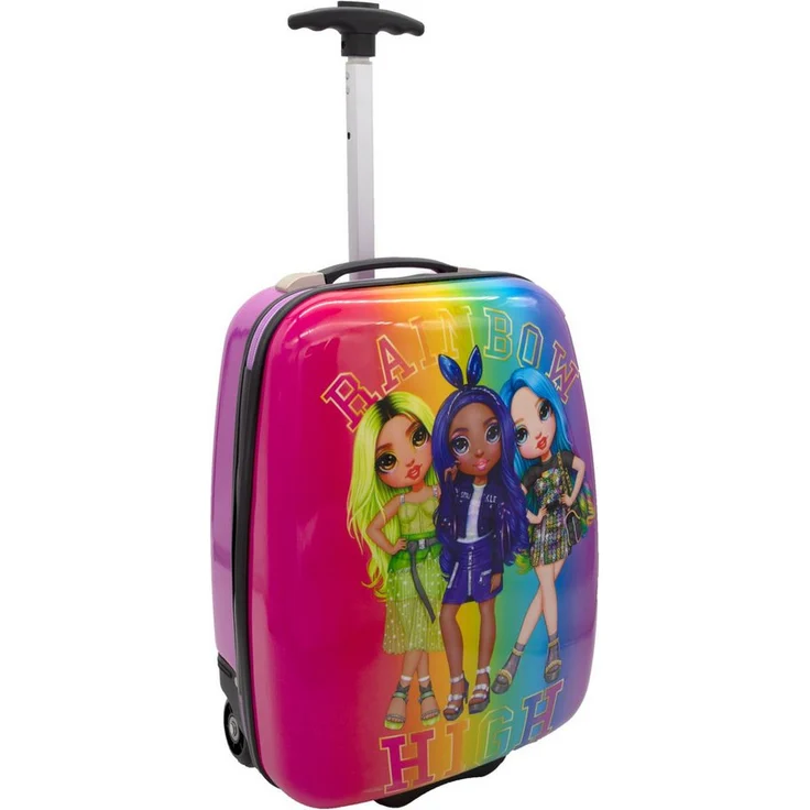 Rainbow High Kinderkoffer Trolley Reisekoffer, 29 Liter, bunt – Bild 1