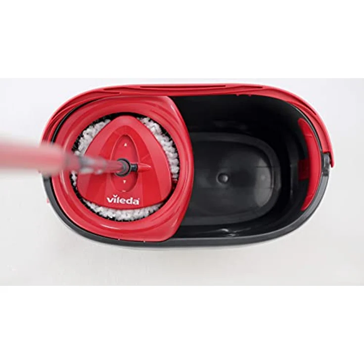 Vileda Turbo 3in1 Komplettset Stiel-Länge 85-130 cm Wischmop mit Teleskopstiel und 360°-Gelenk – Bild 5