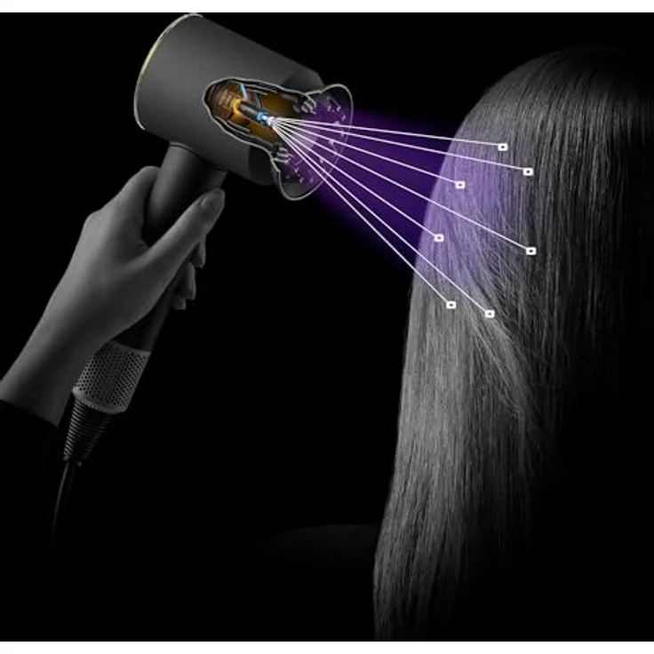 DYSON Haartrockner Dyson Supersonic Nural™ in Jasper Plum, intelligenster Haartrockner mit innovativen Features – Bild 5