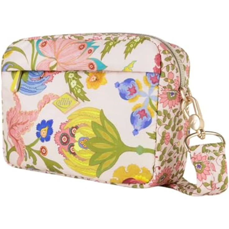 Oilily Sapphire Chintz Umhängetasche, 21 cm x 6 cm x 14 cm, 100% Polyester, gelb – Bild 2