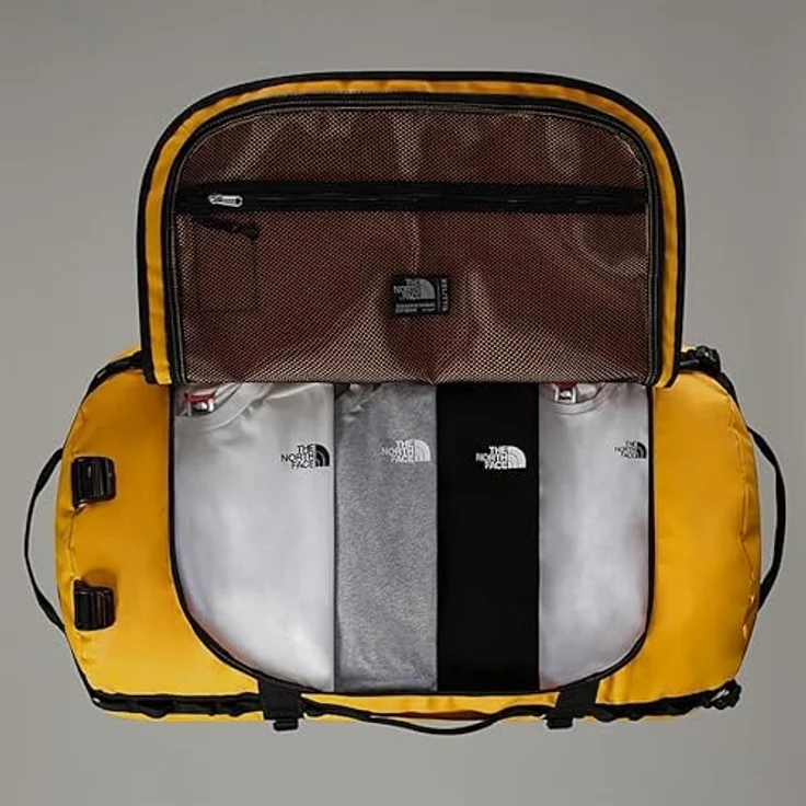 The North Face Base Camp XXL Reisetasche, 80 cm, 100% PVC, beige – Bild 4