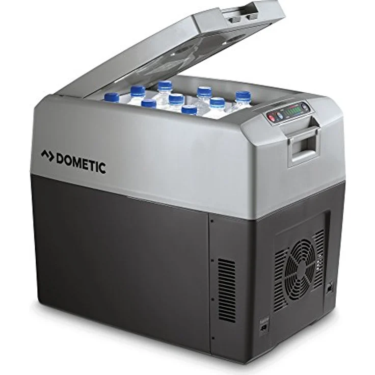 Dometic Group TropiCool TC 35FL Kühlbox thermoelektrisch, Energieeffizienzklasse E, 12 V, 24 V, 110 V, 230 V, 33 l, grau – Bild 3