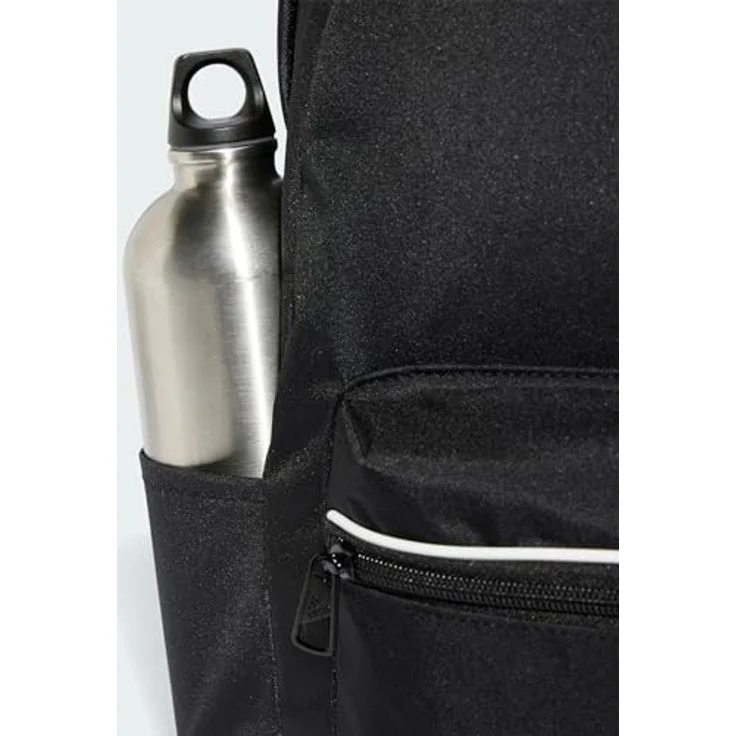 adidas Performance Sportrucksack LINEAR ESSENTIALS RUCKSACK, gepolsterte Schultergurte, recycelte Materialien, schwarz – Bild 3