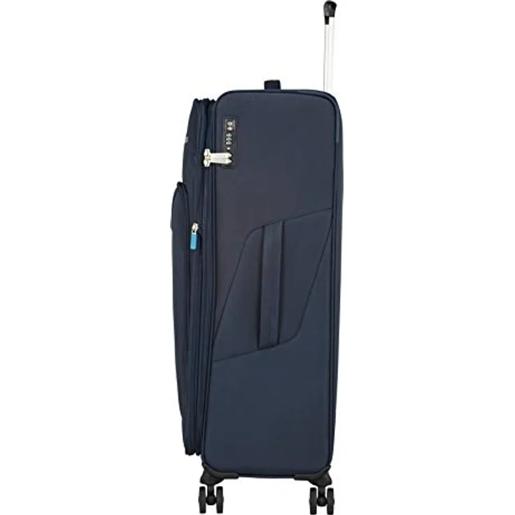 American Tourister Summerfunk Koffer, Blau (Navy), 79 cm, 119 Liter – Bild 4
