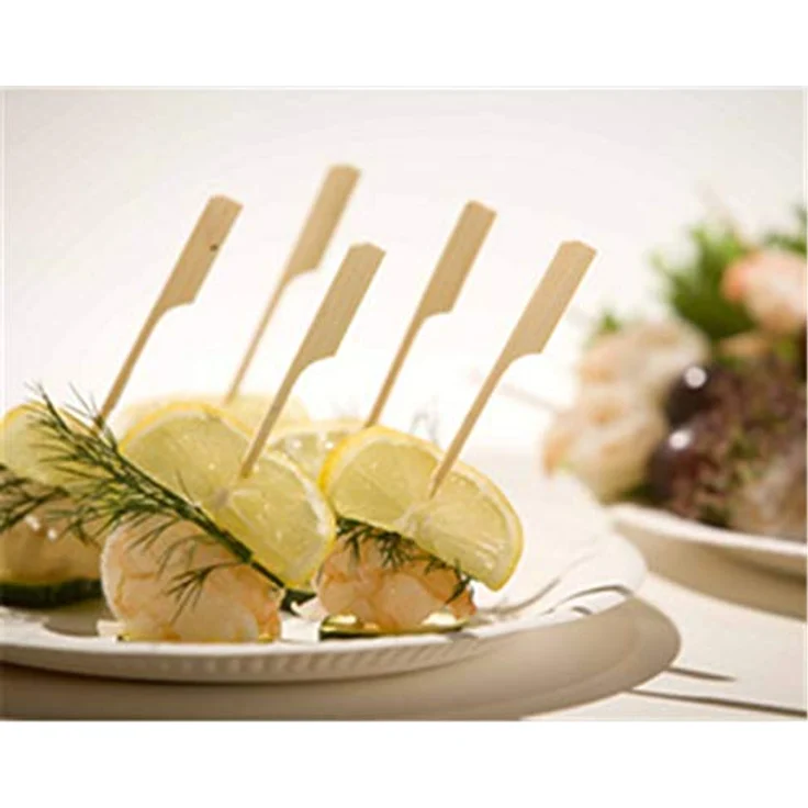 Papstar Fingerfoodspieße aus Bambus 250 Stück 15cm – Bild 4