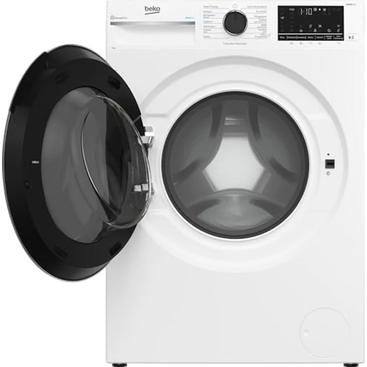 Beko B5WF69410W Waschvollautomat, 9 kg, 1400 U/min, Dampffunktion, Nachlegefunktion, AquaWave Schontrommel, Bluetooth-Steuerung, Weiß – Bild 5