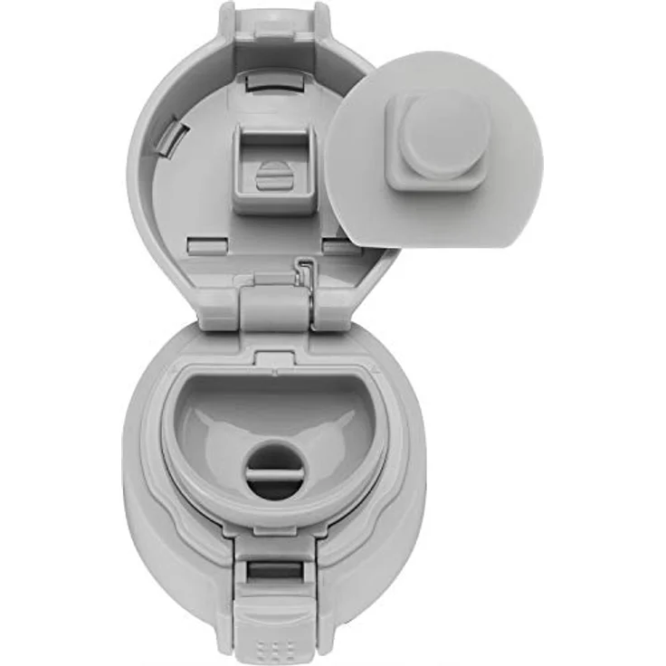ZWILLING Thermo Thermoflasche, Reisebecher, Doppelwandisolierung, Sicherheitsverschluss, 450 ml, Höhe: 22,8 cm, Weiß – Bild 3