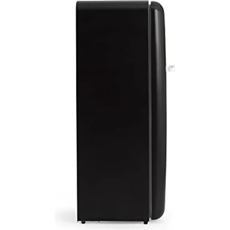 CREATE RETRO FRIDGE 150 MARBLE Kühlschrank mit Gefrierfach 281L in Schwarz, 3 Einlegeböden, niedriger Energieverbrauch, 150cm – Bild 3