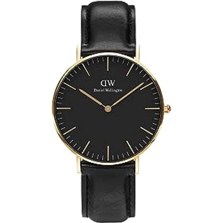 Daniel Wellington Classic Uhr 36mm Gold Double Plated Stainless Steel (316L) – Bild 1
