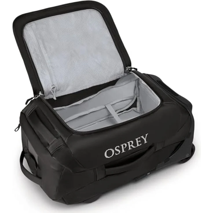 Osprey Transporter 40, 2-Rollen Reisetasche aus 100% Polyester, 55 cm, schwarz – Bild 8