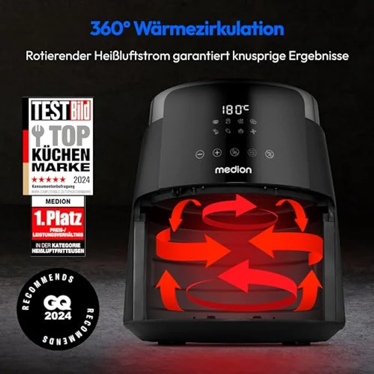 Medion® Fritteuse, 1500 W – Bild 3