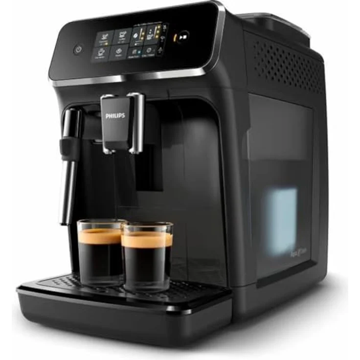 Philips Kaffeevollautomat EP2225/10 2200 Series, mit Aroma Extract System und klassischem Milchaufschäumer, Schwarz - Preisvergleich – Bild 5