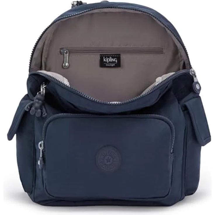Kipling Basic Pack S City Rucksack, 33,5 cm, 100% Polyamid, blau – Bild 5