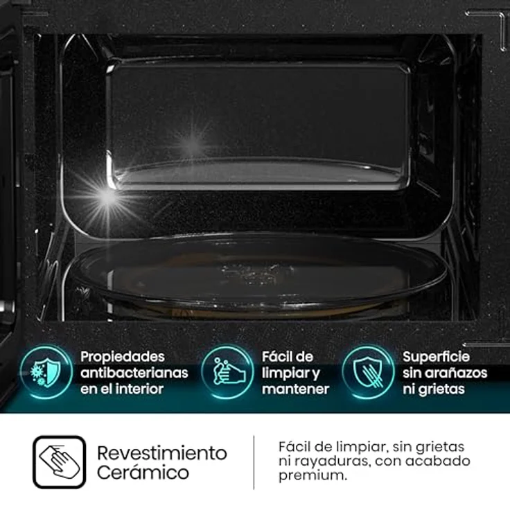Hisense H23MOBP2H4 Mikrowellenherd Schwarz Flache Oberfläche 23 L 800 W – Bild 4