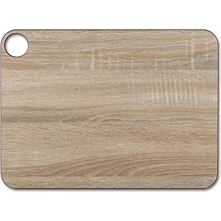 Arcos Schneidbrett - Schneidbrett - Harz und Zellulose Fiber 37,7 x 27,7 cm und 6,5 mm dicke - Farbe Braun