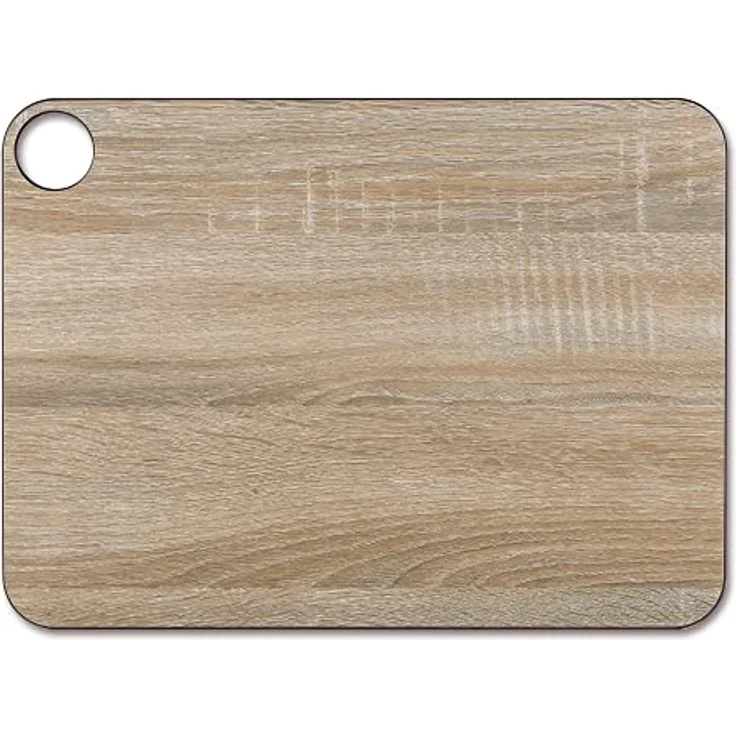 Arcos Schneidbrett - Schneidbrett - Harz und Zellulose Fiber 37,7 x 27,7 cm und 6,5 mm dicke - Farbe Braun – Bild 1