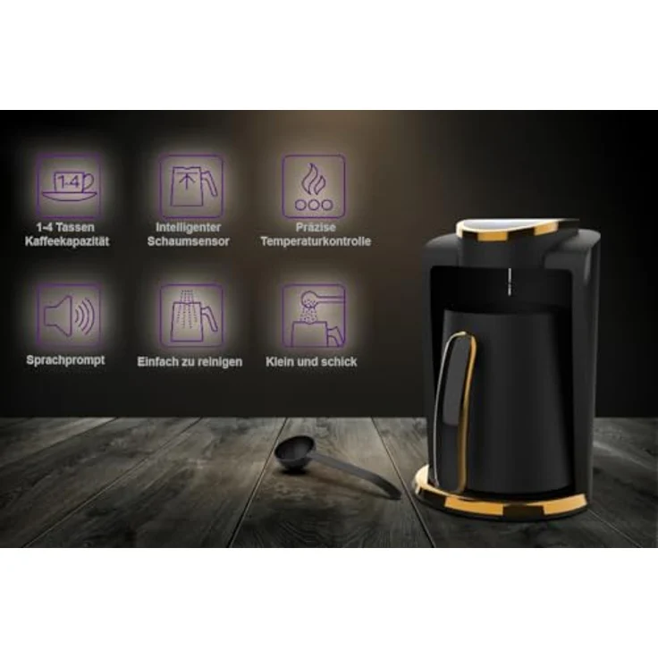 Inca Kaffeemaschine Wonder Serie Touch-Control-Schalter, Filterkaffeemaschine – Bild 6