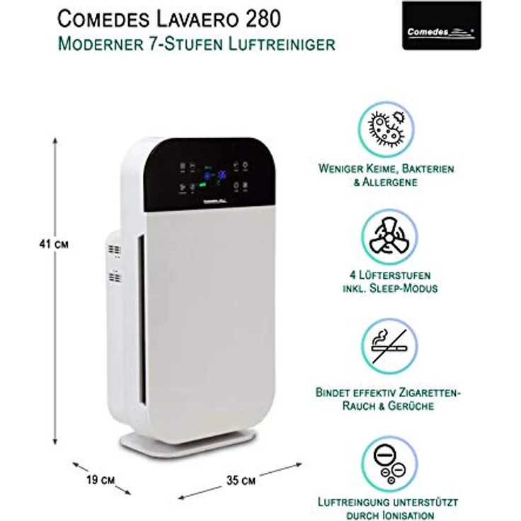 Comedes Lavaero 280 Luftreiniger – Bild 3