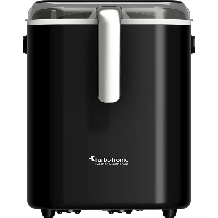 TurboTronic Eiswürfelmaschine ICM2, 9 Eiswürfel in 6 Min., 2 Größen, Selbstreinigung, 1,5 L Tank, 12 kg/24 h, leise < 55 dB