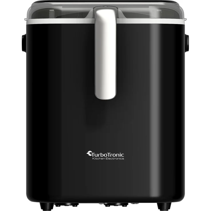 TurboTronic Eiswürfelmaschine ICM2, 9 Eiswürfel in 6 Min., 2 Größen, Selbstreinigung, 1,5 L Tank, 12 kg/24 h, leise < 55 dB
