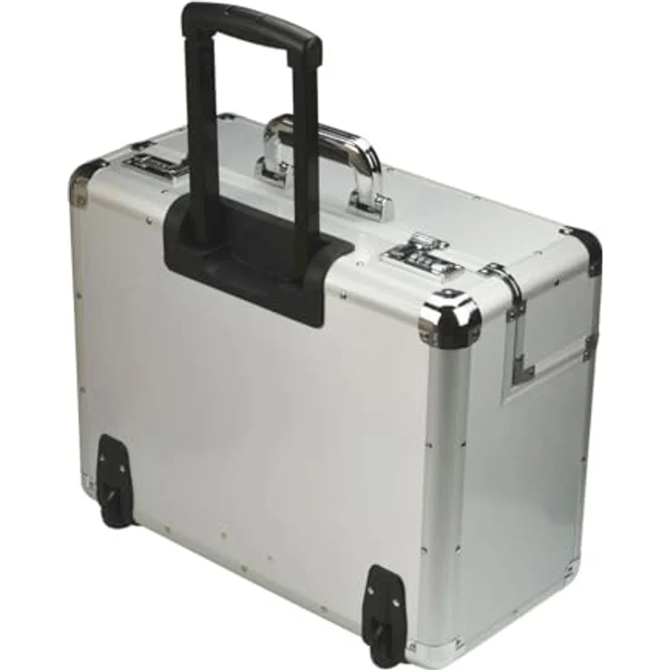 Alumaxx Omega Pilotenkoffer, Aluminium, Silber, Laptopfach, 30 l, S – Bild 4