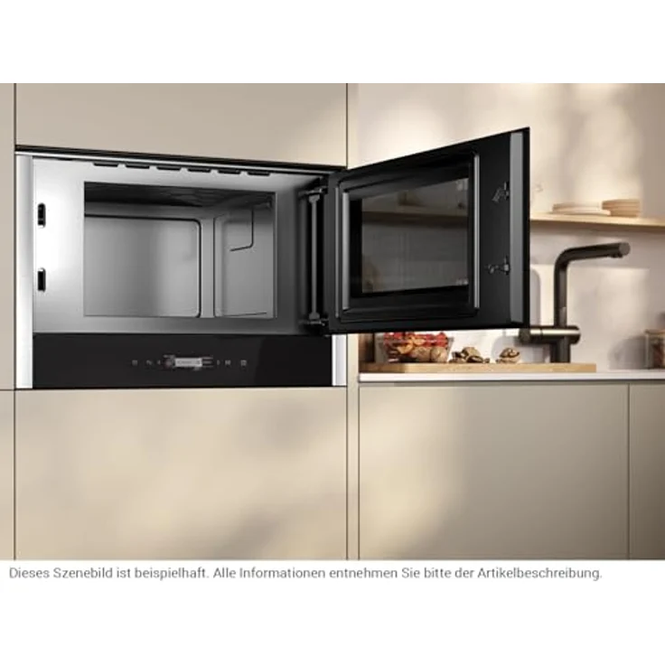 Neff N 70, Built-In Microwave, Stainless steel, NR4WR21N1, Mikrowelle Einbau, Silber – Bild 4