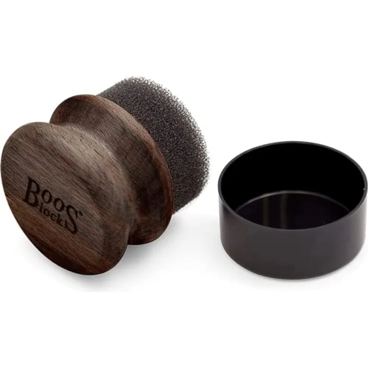 Boos Block APPLICRND-W Schneidebrett-Öl & Creme-Applikator, Walnussholz