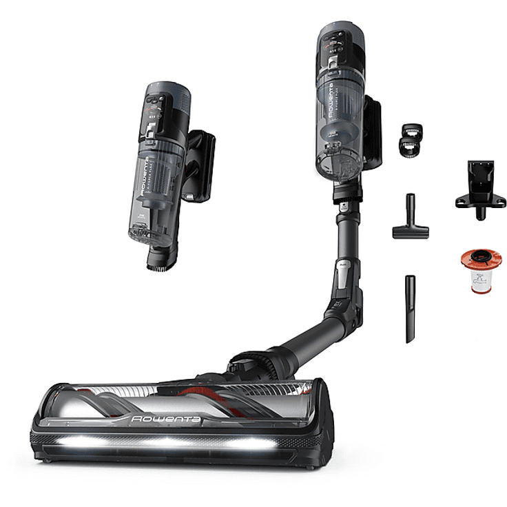 ROWENTA RH9B36 X-Force Flex 14.80, Kabelloser Stielsauger mit 240 Air Watt Saugkraft und 90 Minuten Akkulaufzeit