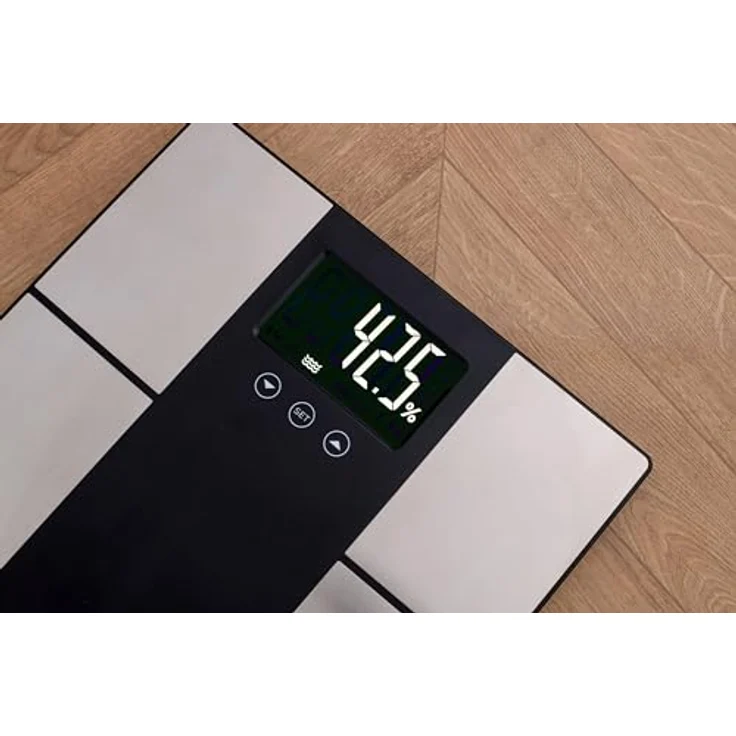 ADLER AD 8165 Personenwaage mit verschiedenen Analysefunktionen, bis 225 Kilo 225 kg, elektronische Waage mit Datenspeicher für 10 Personen – Bild 4