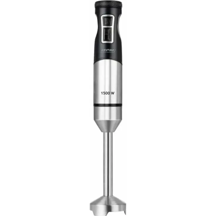 MPM MBL-33M, Stabmixer mit 1200-1500 W Leistung, Edelstahlgehäuse, schwarz, 9 Geschwindigkeitsstufen