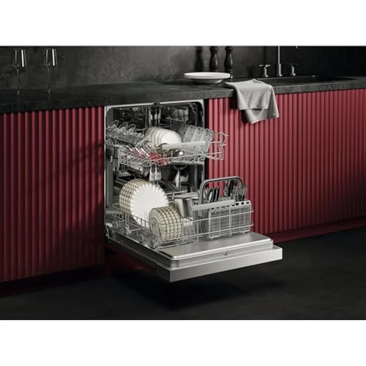 AEG GT620B2SCM 6000 Geschirrspüler, teilintegrierbar, 596 mm, 44 dB (A), SatelliteClean® Sprüharme, höhenverstellbarer Oberkorb, Extra Hygiene Programm – Bild 2